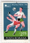 Stamps Romania -  Munich 74