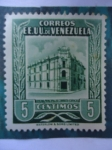 Stamps Venezuela -  E.E.U.U. de Venezuela - Oficina Principal de Correos - Caracas