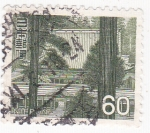 Stamps Japan -  casa típica