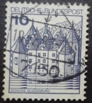 Stamps Germany -  Castillo de Glücksburg 