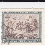 Stamps : America : Chile :  Sesquicentenario de la batalla de Rancagua