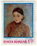 Sellos del Mundo : Europa : Rumania : 89 Jeanne de C. Pissarro