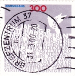 Stamps Germany -  Paloma de la Paz