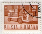 Stamps Romania -  111 Transporte