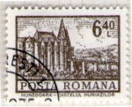 Stamps Romania -  127 Castillo de Huniazilor-Munedoara