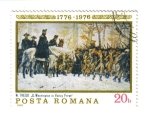 Stamps Romania -  W. Trego: