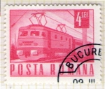 Stamps Romania -  166 Transporte