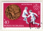 Stamps Romania -  197 Montreal 1976