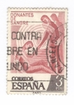 Stamps Spain -  Donantes de sangre