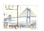 Stamps Spain -  Correo aereo. Puente de Rande, Ria de Vigo