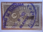 Sellos del Mundo : America : Venezuela : E.E.U.U. de Venezuela -Flota Mercante Grancolombiana-5 de Julio 1947