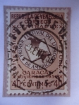 Stamps Venezuela -  Universidad Central de Venazuela - Primer Festival del Libro de América Noviembre 1956