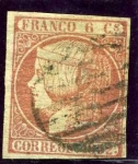 Stamps Europe - Spain -  Isabel II