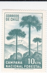 Stamps Chile -  Campaña nacional forestal