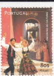Sellos de Europa - Portugal -  Encuentro de culturas    