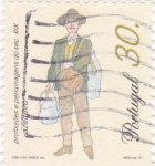 Stamps Portugal -  Aceitero -Profesiones del siglo XIX  