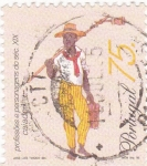 Stamps Portugal -  Yesero -Profesiones del siglo XIX  