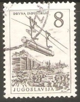 Stamps Yugoslavia -  INDUSTRIA  DE  LA  MADERA