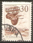 Stamps : Europe : Yugoslavia :  FABRICA  DE  TURBINAS EN  LITOSTROY