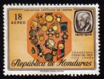 Stamps Honduras -  Condecoraciones del Profesor Luis Landa