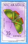 Stamps : America : Nicaragua :  Lymnias Pixa