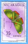 Stamps Nicaragua -  Lymnias Pixa