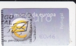 Stamps Portugal -  Euro moneda de Europa ATM   
