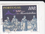 Stamps Portugal -  500 Años de las Misericordias    )