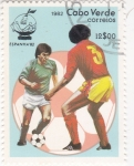 Stamps : Africa : Cape_Verde :  Mundial España-82 y Mascota 
