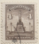 Sellos de Asia - Filipinas -  rizal monument