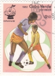 Stamps Cape Verde -  Mundial España-82 y Mascota 