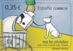 Stamps Spain -  No te olvides, por una Ciudad más límpia   (3)