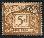 Stamps United Kingdom -  POSTAGE DUE