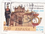 Sellos de Europa - Espa�a -  150 Aniversario Colegio de Infantería Toledo 2000   (3)