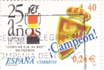 Stamps Spain -  25 Años de la FEF   (3)