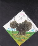 Stamps Spain -  Arboles-Olivo  (3)