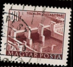 Stamps Hungary -  PRESA TISZALÖK