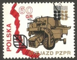 Sellos de Europa - Polonia -  1975 - VI Congreso  del Partido Obrero Unificado Polaco, maquinaria agrícola