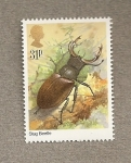 Stamps United Kingdom -  Ciervo volante