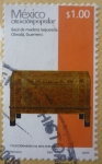 Stamps : America : Mexico :  Creación popular - Baúl de madera laqueada