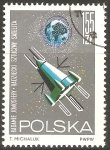 Stamps Poland -  SATÈLITE  EN  EXPLORACIÒN  DE  LA  IONÒSFERA