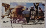 Sellos del Mundo : America : M�xico : México conserva - águilas (repetido)