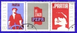 Stamps : Europe : Poland :  Partido Obrero Unificado Polaco, 6° Congreso
