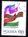 Stamps : Europe : Poland :  7 º y 13 º de Polonia del Congreso de Sindicatos