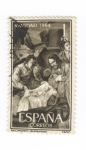 Stamps : Europe : Spain :  Navidad.Nacimiento de Zurbaran