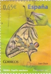Stamps Spain -  Mariposa- Papilio machaon    (3)