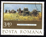 Stamps Romania -  N. GRIGORESCU - Artileristii