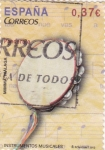 Stamps Spain -  PANDERETA - Instrumentos Musicales  (3)