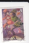 Stamps Spain -  EL CIRCO- Duo Cristel   (3)