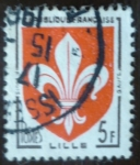 Stamps France -  Escudo de Armas de Lille